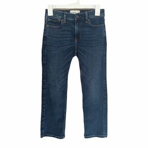 abercrombie kids straight jeans Dark Indigo Size 9/10 SHORT